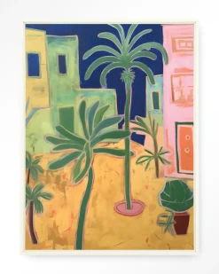 Urban Cotton Wandkleden|Wandkleed Santa Rosa in maat en frame naar keuze