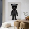 Urban Cotton Wandkleden|Wandkleed Security Bear in maat en frame naar keuze