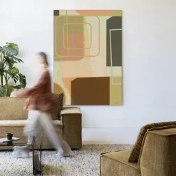 Urban Cotton Wandkleden|Wandkleed Serve in maat en frame naar keuze