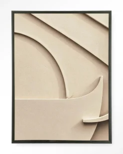 Urban Cotton Wandkleden|Wandkleed Siaa 1 in maat en frame naar keuze