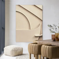 Urban Cotton Wandkleden|Wandkleed Siaa 1 in maat en frame naar keuze