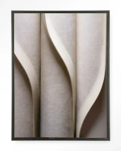 Urban Cotton Wandkleden|Wandkleed Silent Waves in maat en frame naar keuze