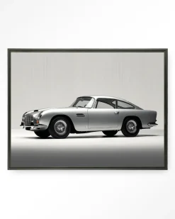 Urban Cotton Wandkleden|Wandkleed Silver Ride in maat en frame naar keuze