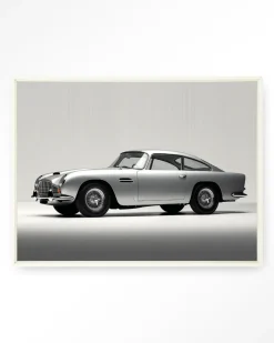 Urban Cotton Wandkleden|Wandkleed Silver Ride in maat en frame naar keuze