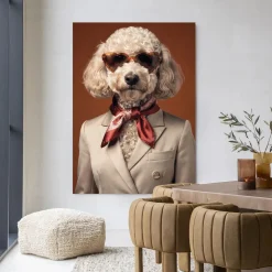 Urban Cotton Wandkleden|Wandkleed Sjaakie in maat en frame naar keuze