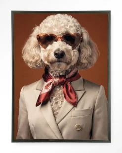 Urban Cotton Wandkleden|Wandkleed Sjaakie in maat en frame naar keuze