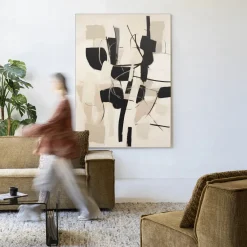 Urban Cotton Wandkleden|Wandkleed Soleyo in maat en frame naar keuze