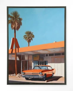 Urban Cotton Wandkleden|Wandkleed Sonny in maat en frame naar keuze