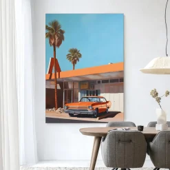 Urban Cotton Wandkleden|Wandkleed Sonny in maat en frame naar keuze