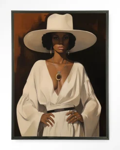 Urban Cotton Wandkleden|Wandkleed Sophia in maat en frame naar keuze