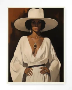 Urban Cotton Wandkleden|Wandkleed Sophia in maat en frame naar keuze