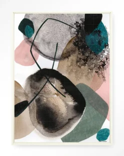 Urban Cotton Wandkleden|Wandkleed Splash in maat en frame naar keuze