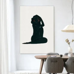 Urban Cotton Wandkleden|Wandkleed Stillness in maat en frame naar keuze