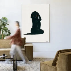 Urban Cotton Wandkleden|Wandkleed Stillness in maat en frame naar keuze