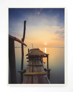 Urban Cotton Wandkleden|Wandkleed Sun Shy Cirebon in maat en frame naar keuze