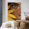 Urban Cotton Wandkleden|Wandkleed Sunflower in maat en frame naar keuze