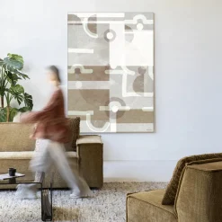 Urban Cotton Wandkleden|Wandkleed Symbols Of The Universe in maat en frame naar keuze