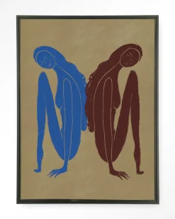 Urban Cotton Wandkleden|Wandkleed Sync Motion in maat en frame naar keuze