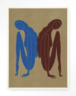 Urban Cotton Wandkleden|Wandkleed Sync Motion in maat en frame naar keuze