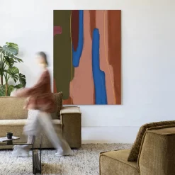 Urban Cotton Wandkleden|Wandkleed Tajo in maat en frame naar keuze