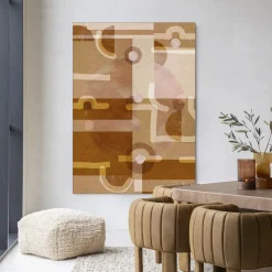 Urban Cotton Wandkleden|Wandkleed Terra Universe in maat en frame naar keuze