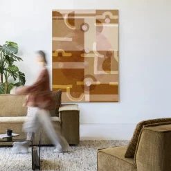 Urban Cotton Wandkleden|Wandkleed Terra Universe in maat en frame naar keuze