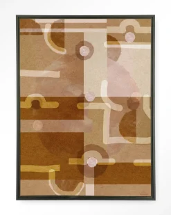 Urban Cotton Wandkleden|Wandkleed Terra Universe in maat en frame naar keuze