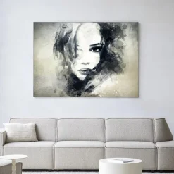 Urban Cotton Wandkleden|Wandkleed The Look in maat en frame naar keuze