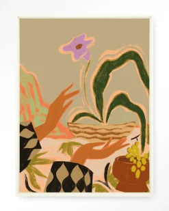 Urban Cotton Wandkleden|Wandkleed The Power Of One in maat en frame naar keuze