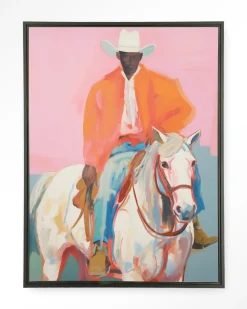 Urban Cotton Wandkleden|Wandkleed The Sheriff in maat en frame naar keuze