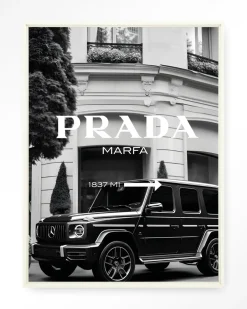 Urban Cotton Wandkleden|Wandkleed This Way in maat en frame naar keuze