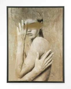 Urban Cotton Wandkleden|Wandkleed Touching Me in maat en frame naar keuze