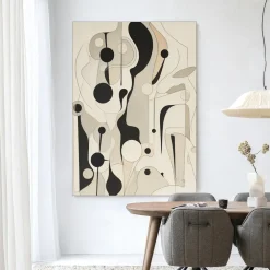 Urban Cotton Wandkleden|Wandkleed Toulouse in maat en frame naar keuze