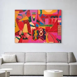 Urban Cotton Wandkleden|Wandkleed Una Noche De Jazz in maat en frame naar keuze