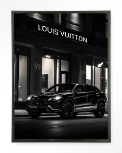 Urban Cotton Wandkleden|Wandkleed Urus LV in maat en frame naar keuze