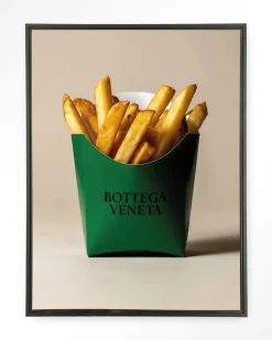 Urban Cotton Wandkleden|Wandkleed Veneta Fries in maat en frame naar keuze