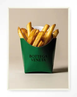 Urban Cotton Wandkleden|Wandkleed Veneta Fries in maat en frame naar keuze