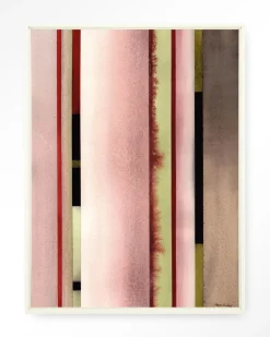 Urban Cotton Wandkleden|Wandkleed Vertical Rose in maat en frame naar keuze