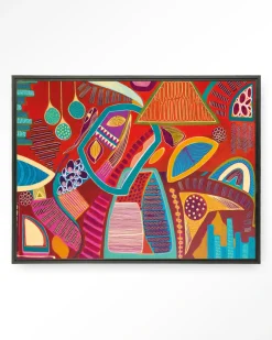 Urban Cotton Wandkleden|Wandkleed Vida Marina in maat en frame naar keuze