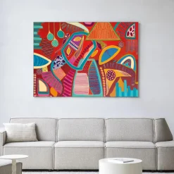 Urban Cotton Wandkleden|Wandkleed Vida Marina in maat en frame naar keuze