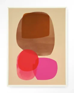 Urban Cotton Wandkleden|Wandkleed Warm Haze in maat en frame naar keuze