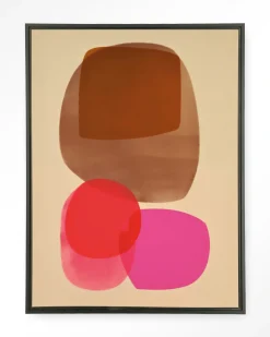 Urban Cotton Wandkleden|Wandkleed Warm Haze in maat en frame naar keuze