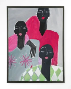 Urban Cotton Wandkleden|Wandkleed We Are Family in maat en frame naar keuze