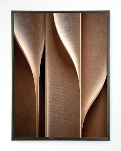 Urban Cotton Wandkleden|Wandkleed Whispering Curves in maat en frame naar keuze