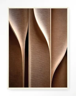 Urban Cotton Wandkleden|Wandkleed Whispering Curves in maat en frame naar keuze