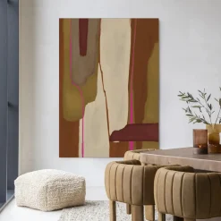 Urban Cotton Wandkleden|Wandkleed Zafra in maat en frame naar keuze