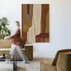 Urban Cotton Wandkleden|Wandkleed Zafra in maat en frame naar keuze