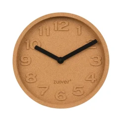 Zuiver Wandklokken|Wandklok Cork Kurk, 31cm
