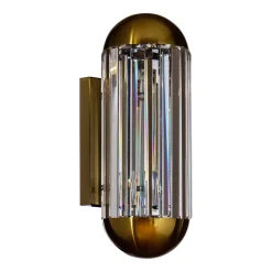 Richmond Interiors Wandlampen|Wandlamp Anja Crystal, kleur Brons