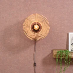 GOOD&MOJO Wandlampen|Wandlamp Bromo Bamboe